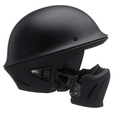 Imagem de Capacete de motocicleta Bell Rogue de tamanho médio (preto fosco sólido, grande)