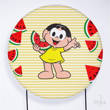 Imagem de Painel Decorativo para Festa 1,30x1,30 metros Vesti Fácil com Elástico Turma da Mônica - Fera Print