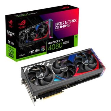 Imagem de Placa de Vídeo Asus Rog Strix, NVIDIA GeForce RTX 4080 Super, 16GB, GD