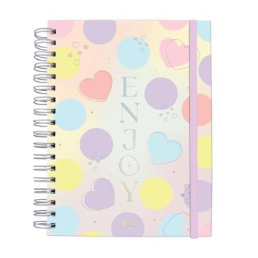 Imagem de DAC - Caderno Smart Colegial com 80 folhas (90g) Fechamento em Elástico - Enjoy