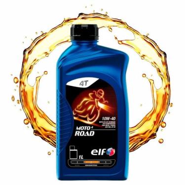 Imagem de Óleo De Motor Semi Sintetico Elf Moto 4 Road 10w40