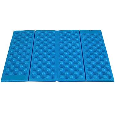 Imagem de Seate de Acampamento de Espuma, Almofada Assento Dobrável à Prova d'água, Com Tapete Acampamento Portátil para Atividades Ao Ar Livre (e preto)