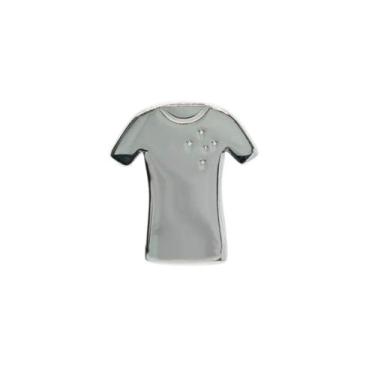 Imagem de Broche camisa cruzeiro  prata 925 - Noble Joias