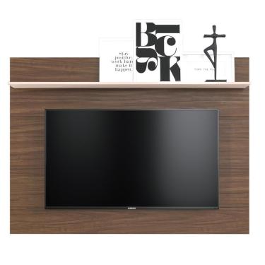 Imagem de Painel Suspenso Maia Nogueira Real-off White Para Tv Até 55? - Colibri Nogueira Real-off White