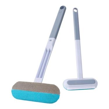 Imagem de Rrlihjgu Ferramenta De Remoção De Pelos De Animais, Vassoura Portátil Reutilizável Para Tapetes, Acessórios Para Animais De Estimação Em Estofados, Móveis, Casa, Carro, Cama E Sofá