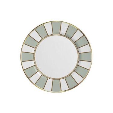 Imagem de Conjunto com 6 Pratos Sobremesa Venetian Filete Ouro Ø21cm - Alleanza 
