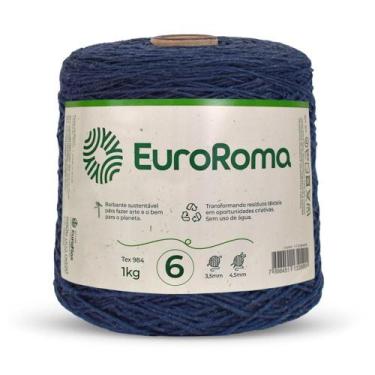 Imagem de Barbante EuroRoma Colorido Nº06 1,0Kg, AZUL MARINHO