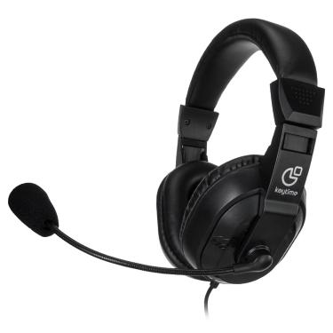 Imagem de Headset Keytime Office Protalk KYT00024 USB c/ Mic Preto