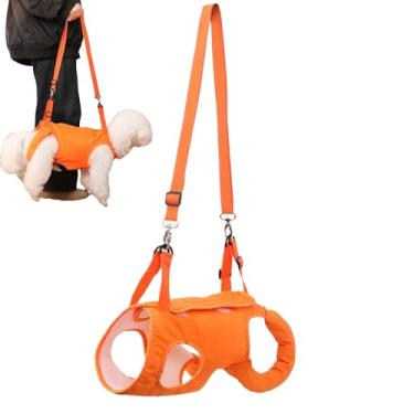 Imagem de Arnês de Suporte para Levantamento de Cães, Arnês Ajustável de Suporte Para Cães, Tipoia Respirável e Flexível para Auxílio de Cães com Paralisia, Idosos e Deficientes em Treino