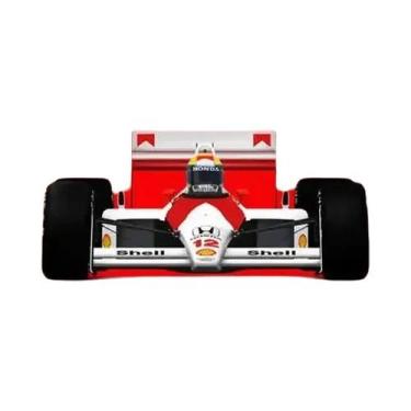 Imagem de Pôster De Piloto De Corrida Ayrton Senna F1 Grand Prix Motorsport Capa