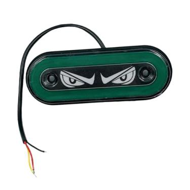 Imagem de KiBcsLic Luz de marcação lateral 12V/24V Luz de advertência LED para caminhão SUV Caminhões Tratores Carros, Verde