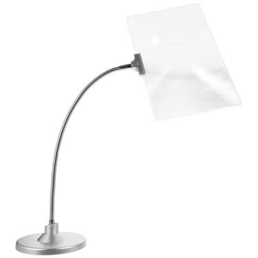 Imagem de Baluue Lupa 4X Com Suporte, De Tela Computador 10" X 6", Pescoço Ganso Flexível Para Leitura Letras Pequenas, Baixa Visão E Idosos