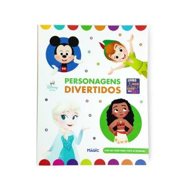 Imagem de Livro - Disney - Personagens Divertidos