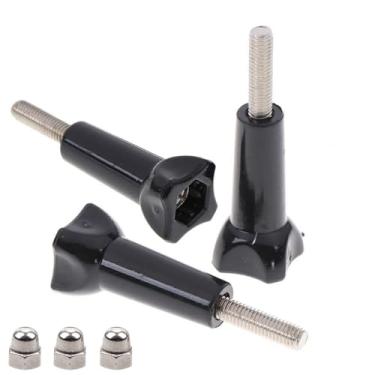 Imagem de Kit com 3 Parafusos para Câmeras GoPro e Similares