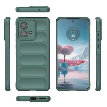 Imagem de Elubugod Capa compatível com Motorola Edge 40 Neo, TPU macio para celular compatível com Motorola Edge 40 Neo 5G XT-2307-1 XT-2307-3, capa verde