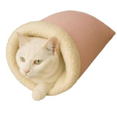 Imagem de Caminha Toca Para Gatos Saco De Dormir Grande Cama Pelucia (PRETO)