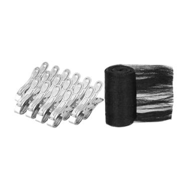 Imagem de menolana Rede de proteção de folhas redondas à prova de poeira e multifuncional para piscina de cães, mantém as folhas longe da piscina, 5m X 5m