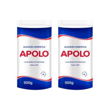 Imagem de Algodao Apolo 500G - Kit Com 2Un