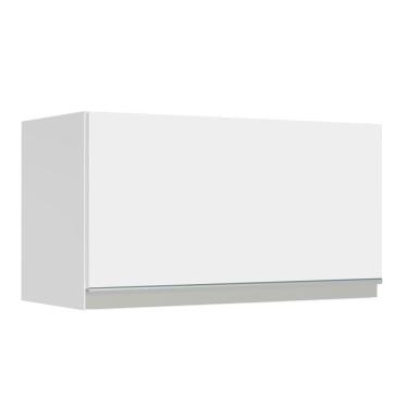 Imagem de Armário Aéreo Madesa Glamy 60 cm 1 Porta Suspensa - Branco