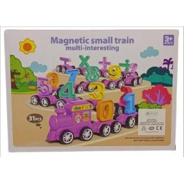 Imagem de Brinquedo Infantil Jogo de Tabuleiro Para Aprender Números Formato Tre