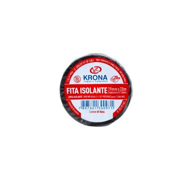 Imagem de Fita Isolante Antichama Krona 19mm 750V 90°C 20 Metros