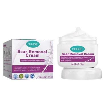 Imagem de Creme Para Cicatrizes Pretas Remover Feridas Antigas - MIEMAY, BRANCO