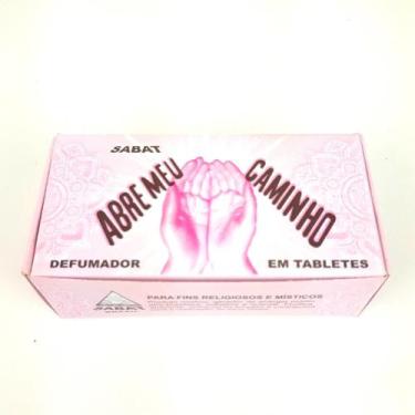 Imagem de Defumador Abre Meu Caminho Tablete Defumação Espiritual Proteção Limpe