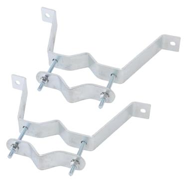 Imagem de Aramox Suportes de Mastro de Antena de TV Pesados, Suporte de Bandeira Externa de Montagem de Parede Ajustável Poste da Bandeira Com Parafusos