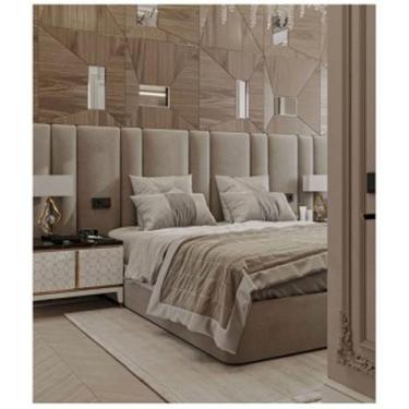 Imagem de Cabeceira Estofada Personalizada Adesiva 280 Cm X 70 Cm - Sami Comfort