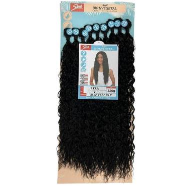 Imagem de Cabelo Cacheado Oganico De Bio Fibra Sleek - Lita 320g Cor:2