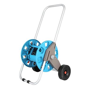 Imagem de Yctze CART G1/2 Mangueira COM RODAS - Organizador Portátil de Mangueira de Jardim de Jardim para 35m de Tubo de água, Fácil de Usar, Estrutura Estável para Armazenamento Eficiente