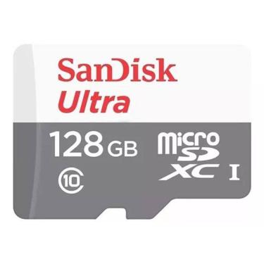 Imagem de Cartão De Memória Micro Sd Sandisk Ultra 128Gb Sdxc
