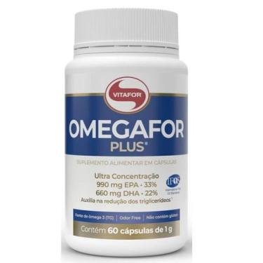 Imagem de Omegafor Vitafor Cápsulas Ômega 3 Dha 660mg Epa 990mg, Sem Sabor, 60 C