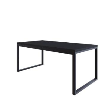 Imagem de Mesa De Jantar Yon 180 X 90 X 76 Cm Preto Tx/ Preto Tx/