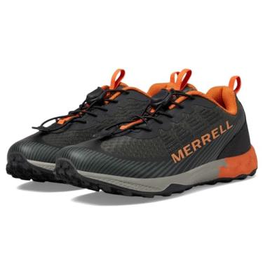 Imagem de Merrell Tênis infantil unissex Agility Peak, Oliva/preto/laranja, 22 BR