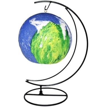 Imagem de Luminária Galáxia 3D Pendente RGB com Controle Remoto – 16 Cores LED, Rotativa, USB Recarregável, Abajur Planeta para Quarto, Decoração Criativa e Presente Original