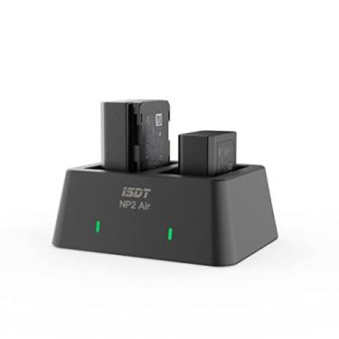 Imagem de ISDT Conjunto de carregador de bateria para câmera NP2 AIR NP-FZ100 NP-FW50 NP-BX1 com aplicativo para baterias Sony Cyber-Shot DSC-RX100, DSC-RX100 II, DSC-RX100M II, DSC-RX100 III, DSC-RX100 V