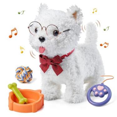 Imagem de Peluche Puppy Toy Dog TUMAMA Walking com controle remoto para crianças