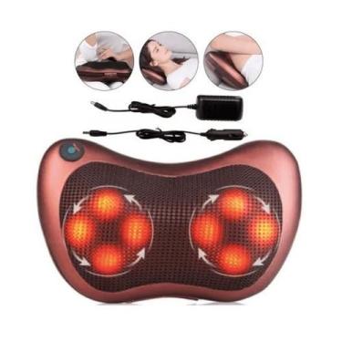 Imagem de Almofada Travesseiro Massageadora Shiatsu Elétrica - ZONNE