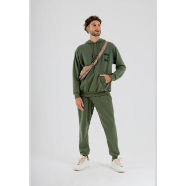 Imagem de Blusão Masculino em Moletom The Philippines, Verde, G