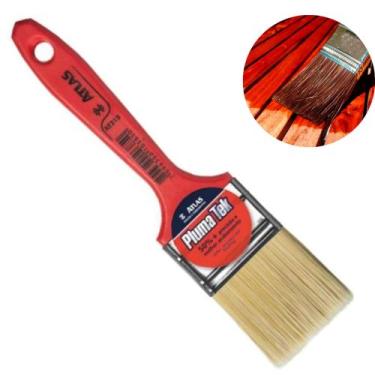 Imagem de Pincel Pintura Parede Madeira Atlas 2.1/2 Pol Pluma Tek