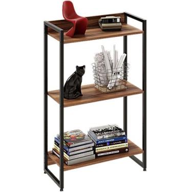 Imagem de Estante Multiuso Para Escritório Industrial 03 Prateleiras Areta 104x6