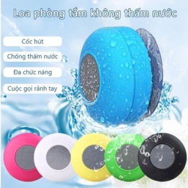 Imagem de Mini Caixa de Som Resistente Água para banho Caixinha Banheiro Bluetoo