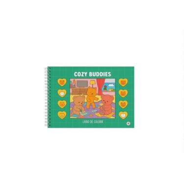 Imagem de Livro de Colorir Cozy Buddies 48 Folhas - Ciranda Cultural