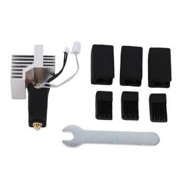 Imagem de Walfront Impressora 3D Cerâmica Hot End Kit 0,4 Mm HOTEND HOTEND para Carbono Com Coletor de Silicone e Escovas de Dissipador de Tungstênio Revestimento de Carboneto de Tungstênio