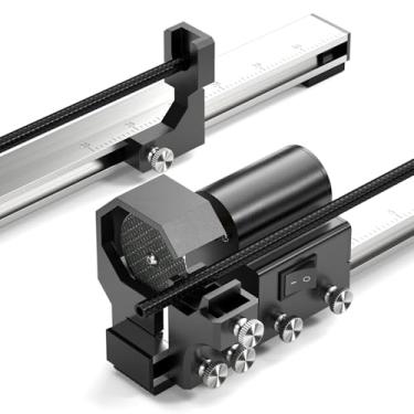 Imagem de Serra de flecha elétrica, cortador de flecha de carbono com 2 lâminas de serra de resina, ferramenta de serra de corte de flecha de tiro com arco ajustável de 11 a 81 cm com escala de precisão, capa