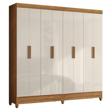 Imagem de Guarda Roupa Casal Marajó 8 Portas - Moval