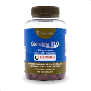 Imagem de Coenzima Q10 200mg Lipossomal Alta Absorção Coq10 Cápsulas (1 und. 60 cápsulas)