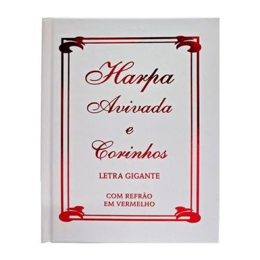 Imagem de Harpa Cristã Louvores Evangélicos Letra Gigante Capa Dura - CPP