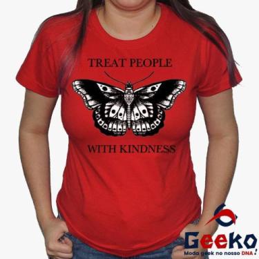 Imagem de Baby Look Harry Styles 100% Algodão - Treat People With Kindness - Pop